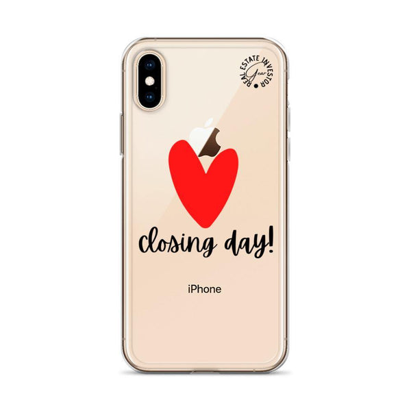 Heart Closing Day - iPhone Case - Real Estate Investor Gear