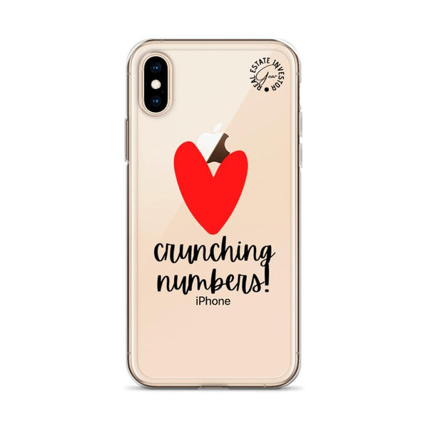 Heart Crunching Numbers - iPhone Case - Real Estate Investor Gear