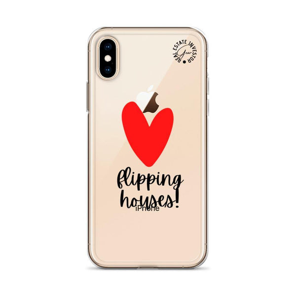 Heart Flipping - iPhone Case - Real Estate Investor Gear