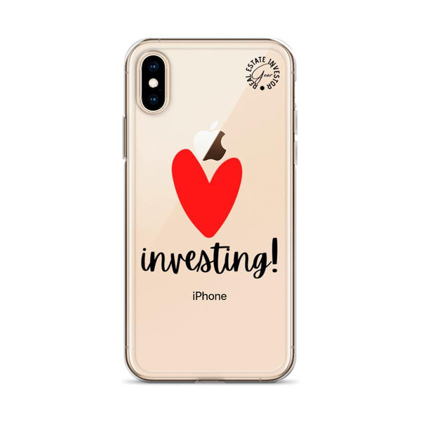 Heart Investing - iPhone Case - Real Estate Investor Gear