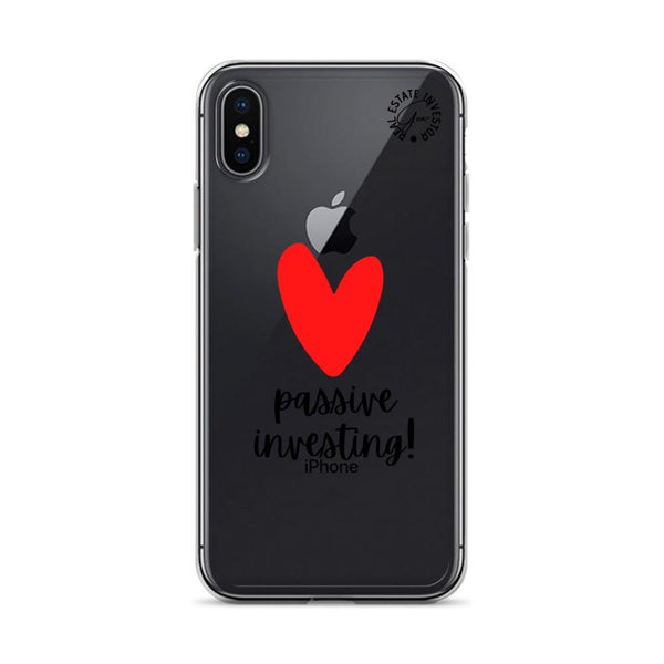 Heart Passive - iPhone Case - Real Estate Investor Gear