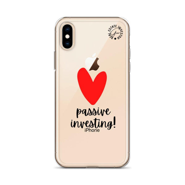 Heart Passive - iPhone Case - Real Estate Investor Gear