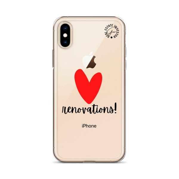 Heart Renos - iPhone Case - Real Estate Investor Gear