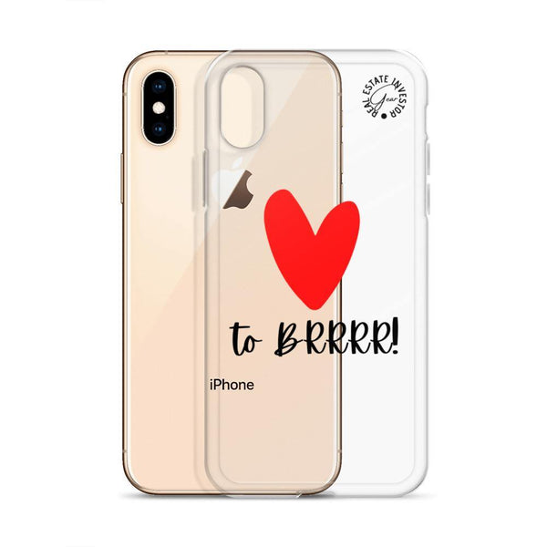 Heart BRRRR - iPhone Case - Real Estate Investor Gear