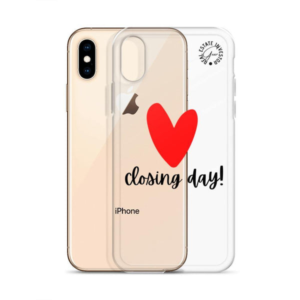 Heart Closing Day - iPhone Case - Real Estate Investor Gear