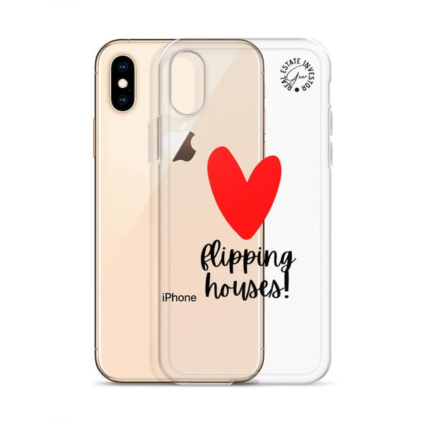 Heart Flipping - iPhone Case - Real Estate Investor Gear