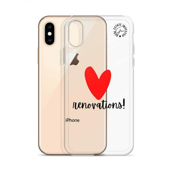 Heart Renos - iPhone Case - Real Estate Investor Gear