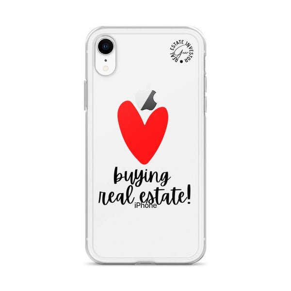 Heart Buying RE - iPhone Case - Real Estate Investor Gear