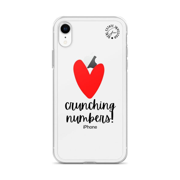 Heart Crunching Numbers - iPhone Case - Real Estate Investor Gear