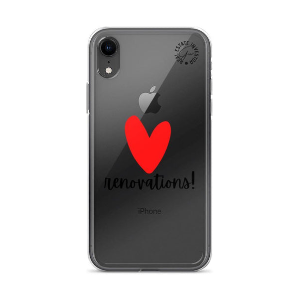 Heart Renos - iPhone Case - Real Estate Investor Gear