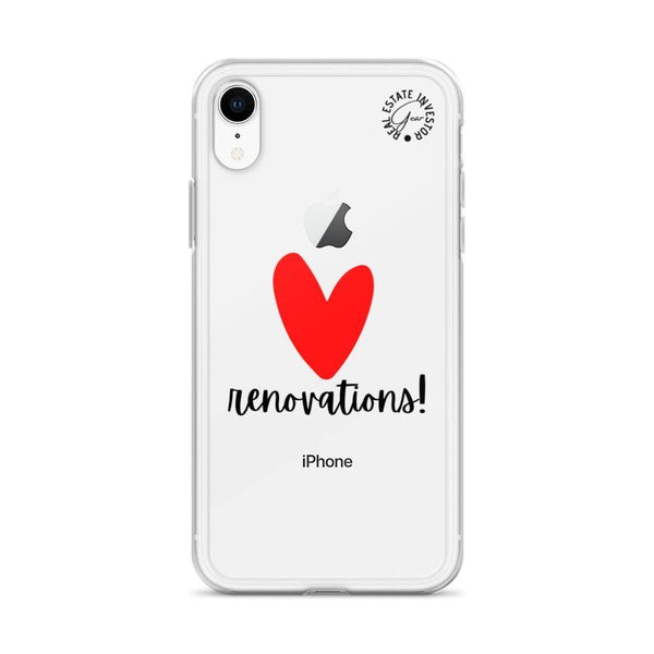 Heart Renos - iPhone Case - Real Estate Investor Gear