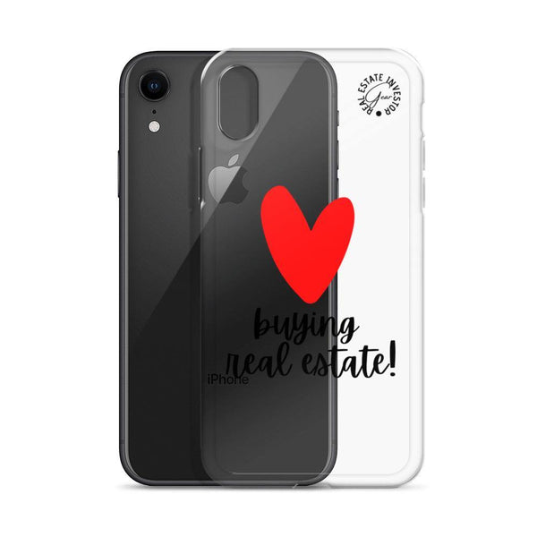 Heart Buying RE - iPhone Case - Real Estate Investor Gear