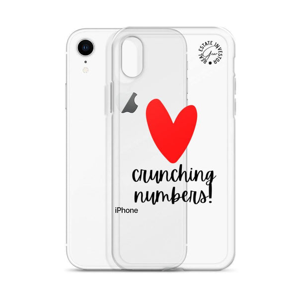 Heart Crunching Numbers - iPhone Case - Real Estate Investor Gear