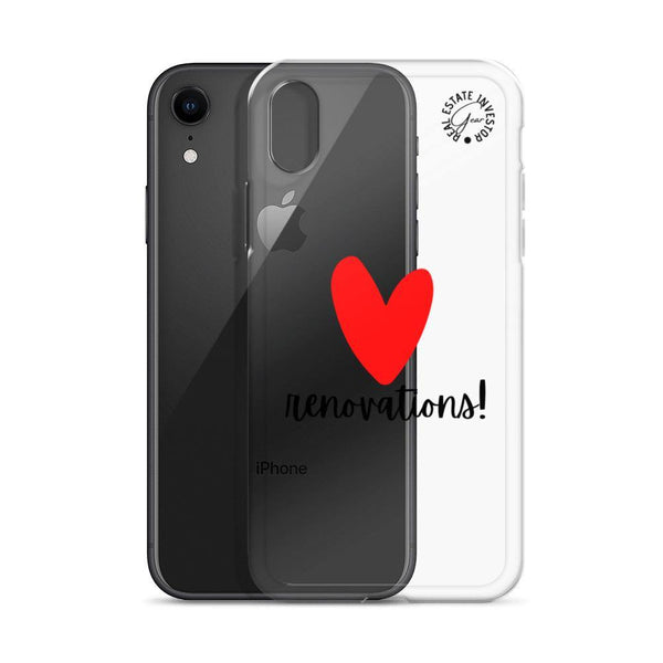 Heart Renos - iPhone Case - Real Estate Investor Gear