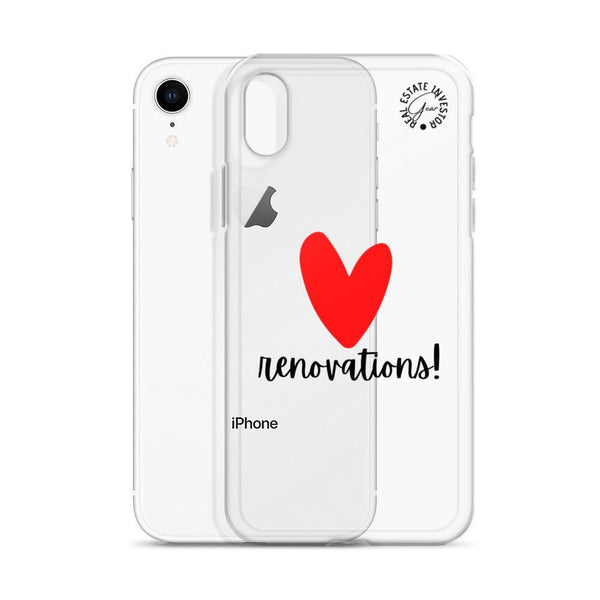 Heart Renos - iPhone Case - Real Estate Investor Gear