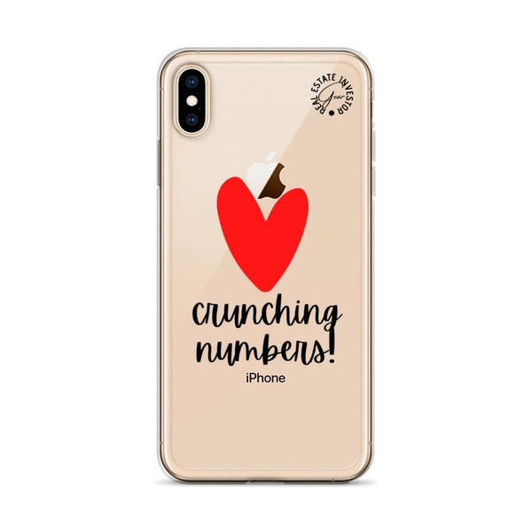 Heart Crunching Numbers - iPhone Case - Real Estate Investor Gear