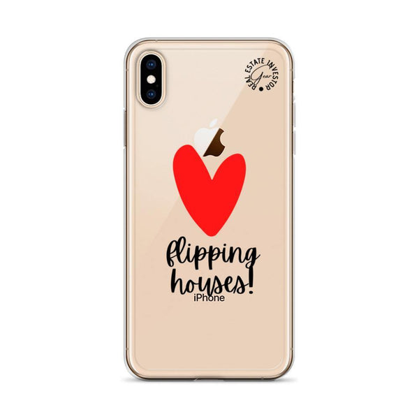 Heart Flipping - iPhone Case - Real Estate Investor Gear