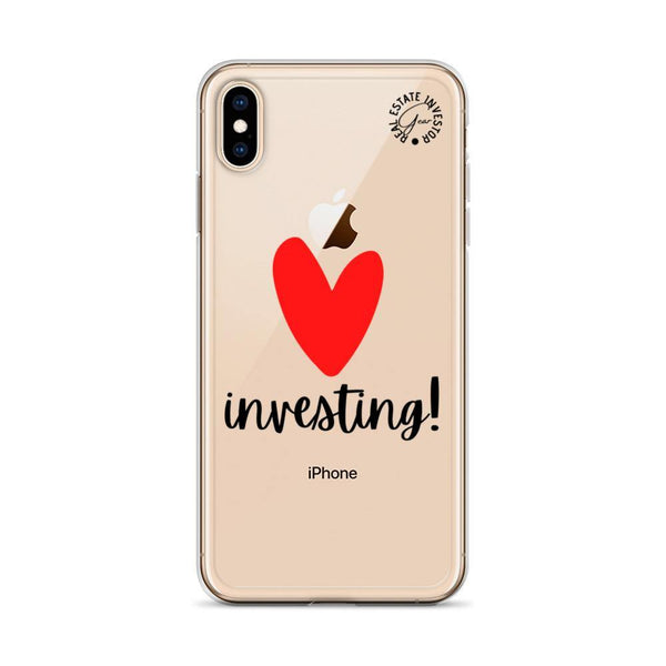 Heart Investing - iPhone Case - Real Estate Investor Gear