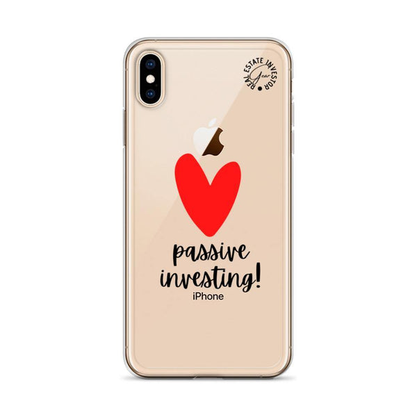 Heart Passive - iPhone Case - Real Estate Investor Gear