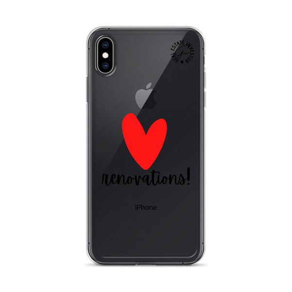 Heart Renos - iPhone Case - Real Estate Investor Gear