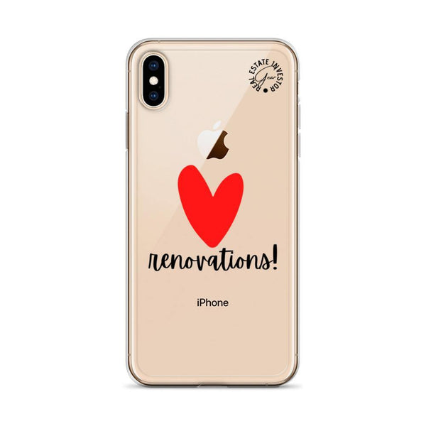 Heart Renos - iPhone Case - Real Estate Investor Gear