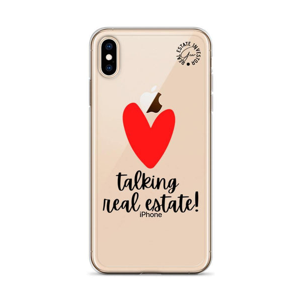 Heart Talking RE - iPhone Case - Real Estate Investor Gear