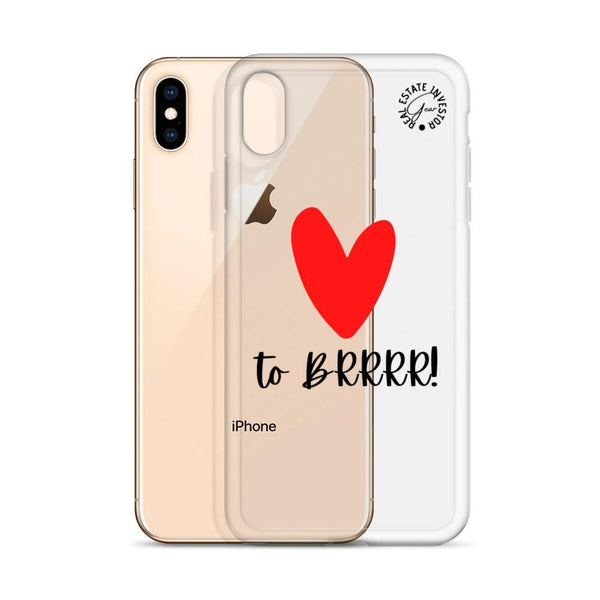 Heart BRRRR - iPhone Case - Real Estate Investor Gear