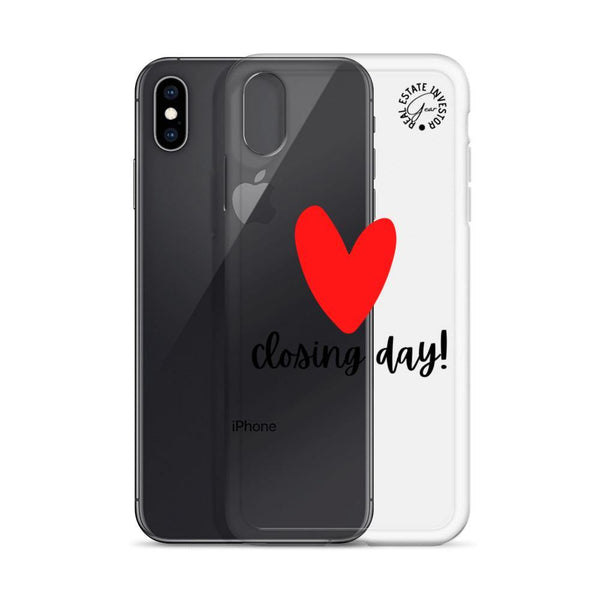 Heart Closing Day - iPhone Case - Real Estate Investor Gear