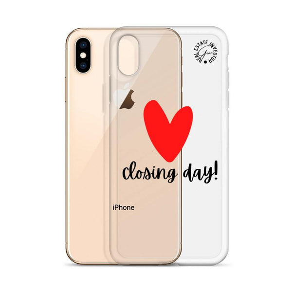 Heart Closing Day - iPhone Case - Real Estate Investor Gear