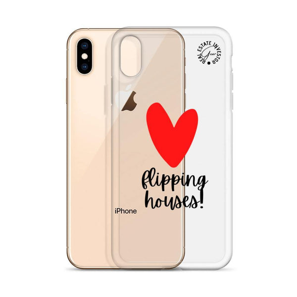 Heart Flipping - iPhone Case - Real Estate Investor Gear