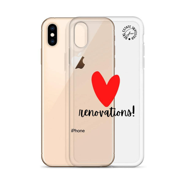 Heart Renos - iPhone Case - Real Estate Investor Gear