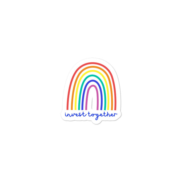 Invest Together - Bubble-free stickers