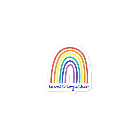 Invest Together - Bubble-free stickers