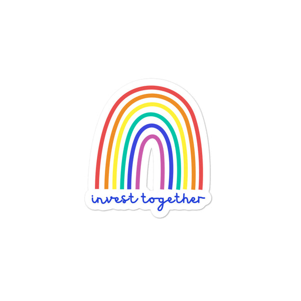 Invest Together - Bubble-free stickers