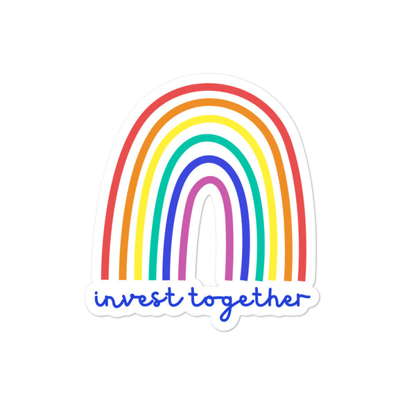 Invest Together - Bubble-free stickers