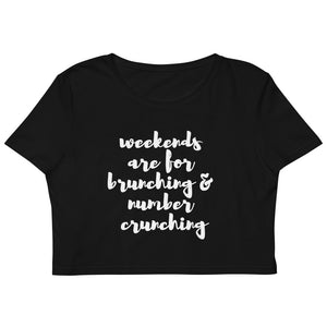 Number Crunching - Organic Crop Top