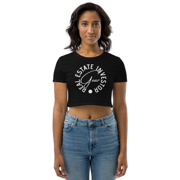 REIG - Black Organic Crop Top