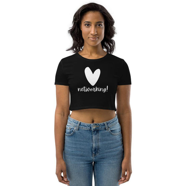 Heart Networking - Organic Crop Top - Real Estate Investor Gear