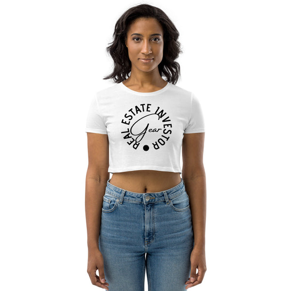 REIG - White Organic Crop Top