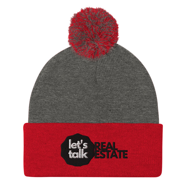 Let's Talk Re - Pom-Pom Beanie