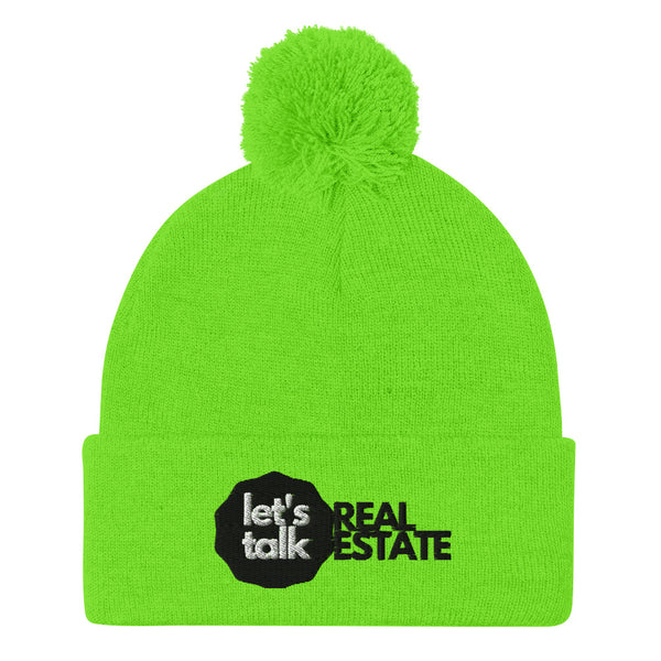 Let's Talk Re - Pom-Pom Beanie