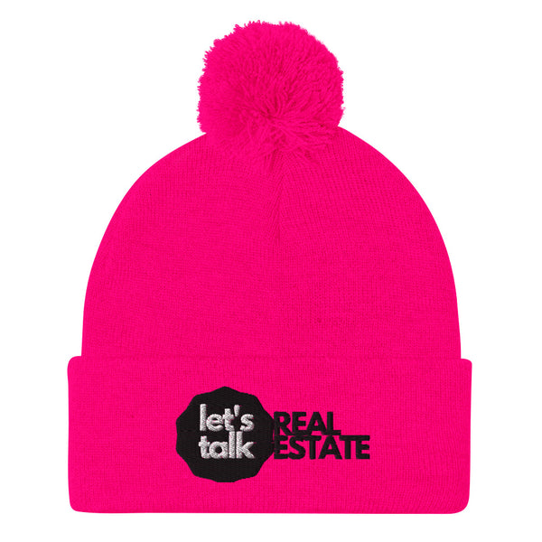 Let's Talk Re - Pom-Pom Beanie