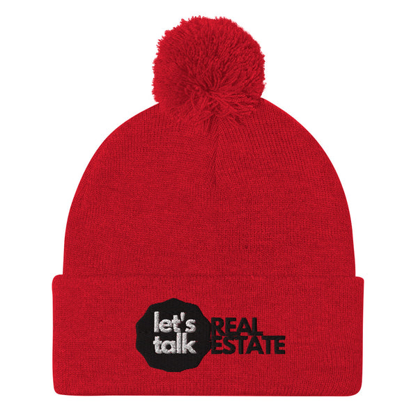 Let's Talk Re - Pom-Pom Beanie