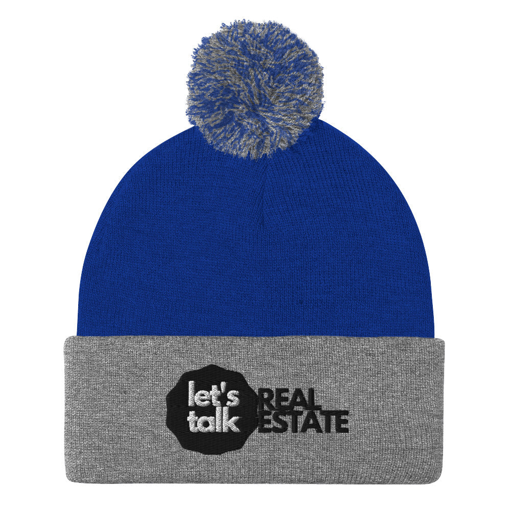 Let's Talk Re - Pom-Pom Beanie