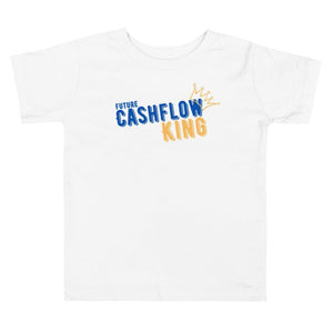 Cashflow King - Toddler Short Sleeve Tee - Real Estate Investor Gear