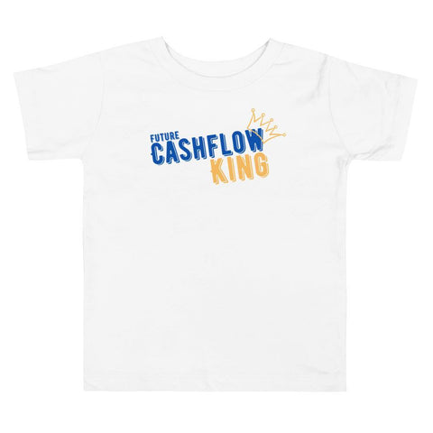 Cashflow King - Toddler Short Sleeve Tee - Real Estate Investor Gear