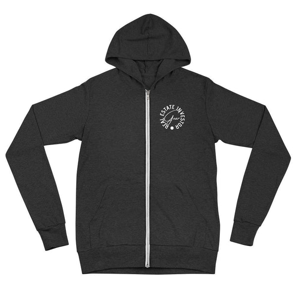 BRRRR - Unisex zip hoodie - Real Estate Investor Gear