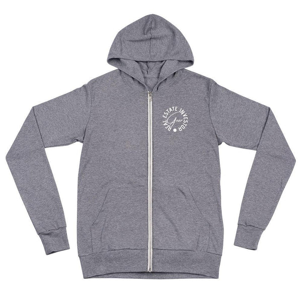 BRRRR - Unisex zip hoodie - Real Estate Investor Gear