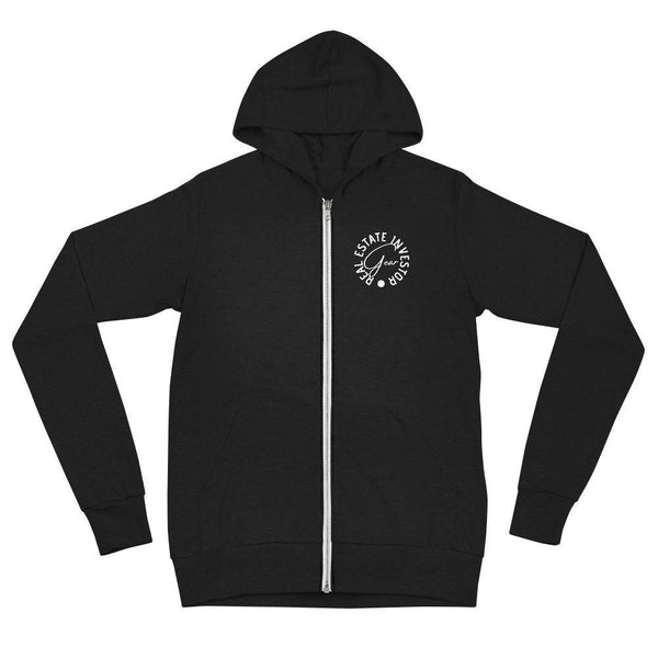 BRRRR - Unisex zip hoodie - Real Estate Investor Gear