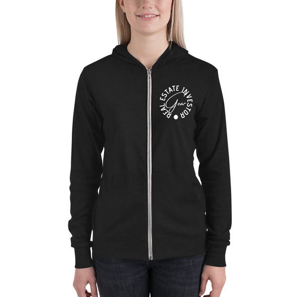 REIG - Unisex zip hoodie